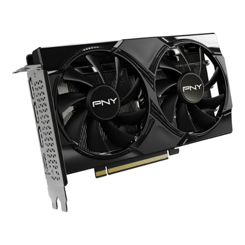 PNY NVIDIA GeForce RTX 5060 Overclocked 8GB GDDR7 PCI Express 5.0 Graphics Card with Dual Fan - Black BUY IN EUROPE
