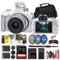Canon - EOS R50 Mirrorless Camera with 18-45mm Lens + 64GB Card + Bag + More - White-Front_Standard
