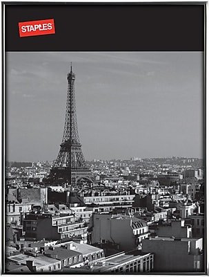 Staples - Staples® 18" x 24" Aluminum Poster Frame, (20194/53118) - Black