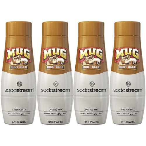 SodaStream - Mug Root Beer  Drink Mix  4-Pack - Brown