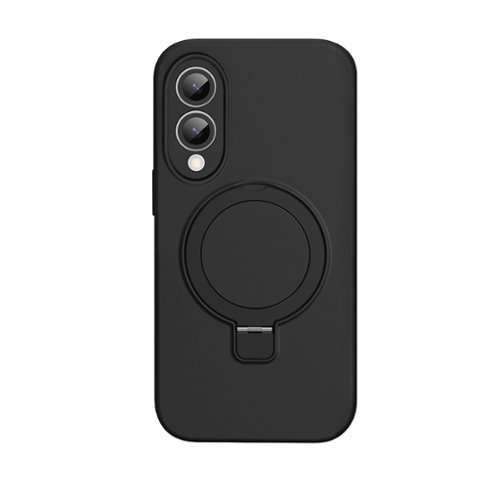 SaharaCase - Venture Series Silicone Kickstand Case for Samsung Galaxy S25 Edge - Scorpion Black