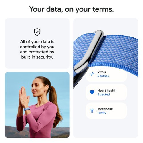 Google Fitbit Air - Screenless Fitness and Health Tracking - Works with Android and iOS - Obsidian - (2026) BUY ONLINE