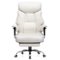 GTPlayer - 400 LBS Wide Ergonomic Gaming Chair with Deluxe Embossing Designed Big and Tall Office Chair - White-Front_Standard