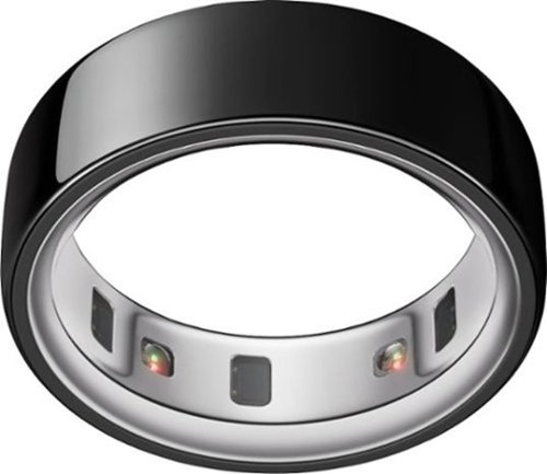 Oura Ring 4 - Smart Ring - Size Before You Buy with Oura Ring 4 Sizing Kit - Size 9 - Black