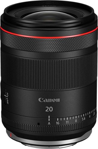 Canon RF20mm F1.4 L VCM Wide-Angle Prime Lens for EOS R-Series Cameras - Black GLOBAL SHIPPING