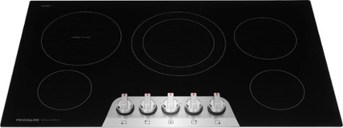 Frigidaire - 36" Electric Cooktop - Stainless Steel
