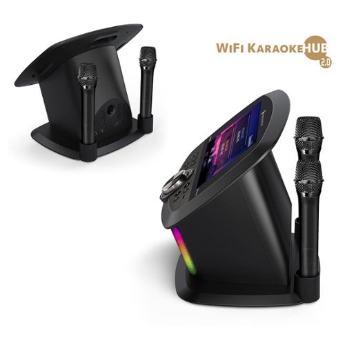 Singing Machine WiFi Karaoke Hub Black ISM9015 - Best Buy