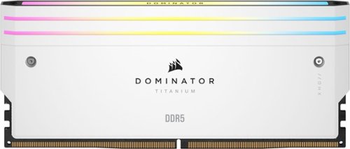 CORSAIR - DOMINATOR TITANIUM 64GB (2 x 32GB) DDR5 6000 CL30-36-36-76 1.40V Intel XMP & AMD EXPO - White