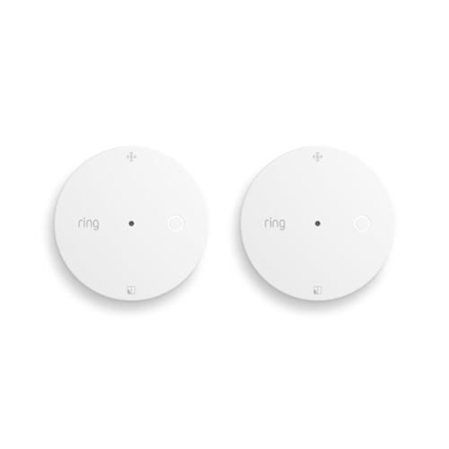 Ring - Glass Break Sensor (newest model) – Amazon Sidewalk, no hub needed, Pro Monitoring (sold separately), 2pk - White