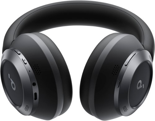 Soundcore by Anker Space One Pro True Wireless Over-the-Ear Noise Cancelling Headphones - Black WHERE TO BUY