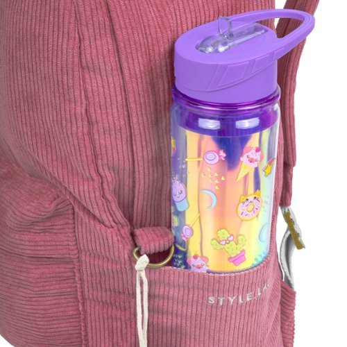 Fashion Angels Style.Lab by Fashion Angels: Billie Corduroy Backpack - Rose Pink WORLDWIDE DELIVERY