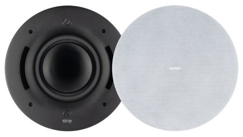 Sonance - PS-C85RT SINGLE SPEAKER - Professional Series High Output 8" Passive 2-Way In Ceiling Speaker (Each) - Paintable White