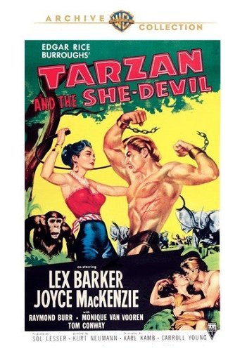 昇天峠('51メキシコ) セルDVD Tarzan and the She Devil DVD - Best Buy