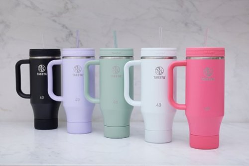 Takeya 40-oz. Straw Tumbler with Handle - Onyx HOW TO BUY