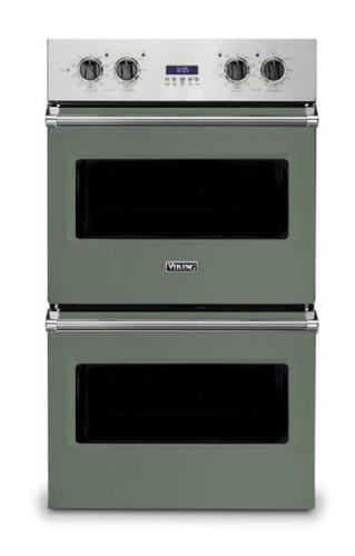 30" Viking Select 5 Series Electric Double Thermal Convection Oven - Eucalyptus