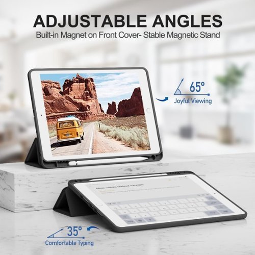 SaharaCase Folio Case for Apple iPad 10.2 (8th Gen 2020) and (9th Gen 2021) - Black SHOP ONLINE