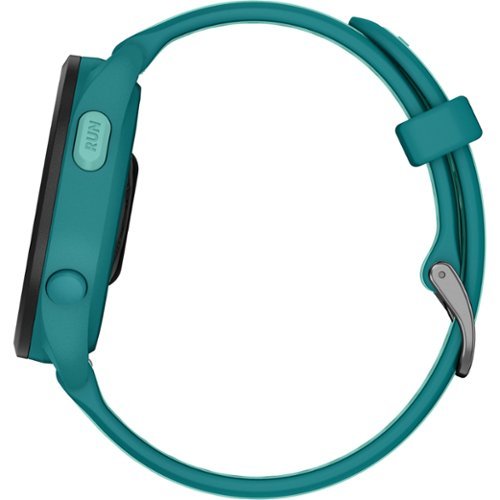 Garmin Forerunner 165 Music GPS Smartwatch 43 mm Fiber-Reinforced Polymer - Turquoise/Aqua GLOBAL SHIPPING