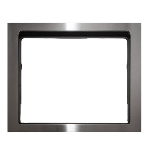 GE Profile - Optional Built-In Trim Kit for Compact Dishwasher PZF560HGWBB - Stainless Steel