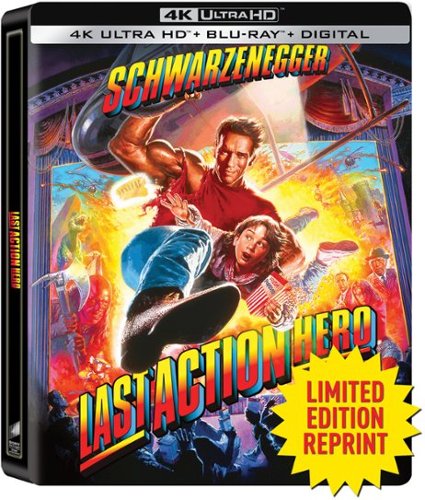 

Last Action Hero [Limited Edition] [SteelBook] [4K Ultra HD Blu-ray/Blu-ray] [1993]