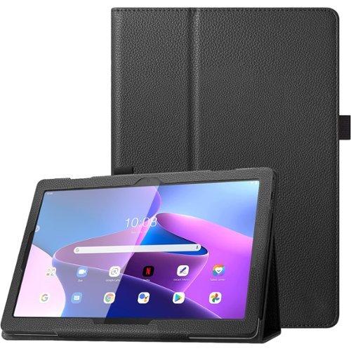 SaharaCase Folio Case for Lenovo Tab M10 Plus (3rd Gen) - Black WORLDWIDE DELIVERY