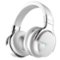 PRIMEPLUS - E7 Active Noise Cancelling Headphones, Wireless Bluetooth Headphone with Microphone, 30 Hours Playtime for Travel/Work - White-Front_Standard