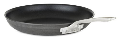 Viking - Hard Anodized 12" Nonstick Fry Pan - Black/Gray/Silver-Angle_Standard 