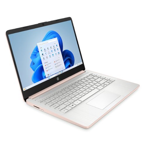 HP 14 Laptop - Intel Processor N150 - 4GB Memory - 128GB UFS - Pale Rose Gold BUY IN SINGAPORE