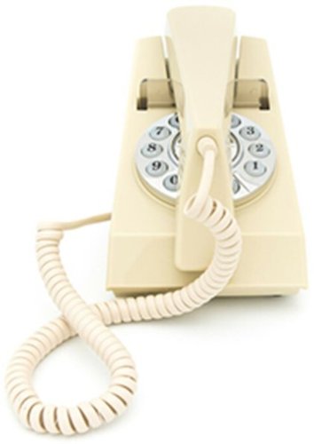 PopMarket - GPO Retro GPOTRMI Trim phone Desktop or Wall Mountable - Ivory - MISC ACCESSORY - White-Front_Standard 