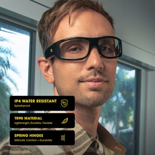 Lucyd Armor Smart Safety Eyewear Powered by Lucyd - Black WHERE TO BUY