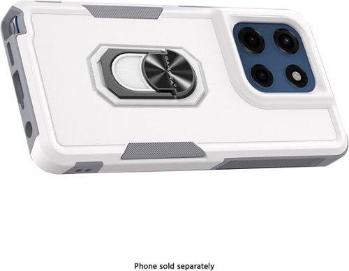 SaharaCase Raider Series Heavy Duty Case for Motorola G Stylus 5G (2025) - Fossil White BUY ONLINE