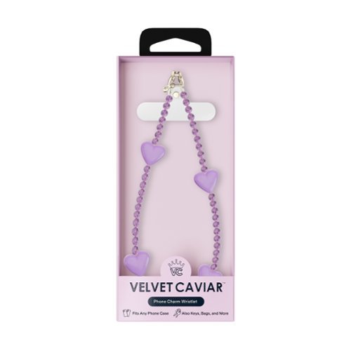 VELVET CAVIAR Phone Charm - Purple Heart WHERE TO BUY