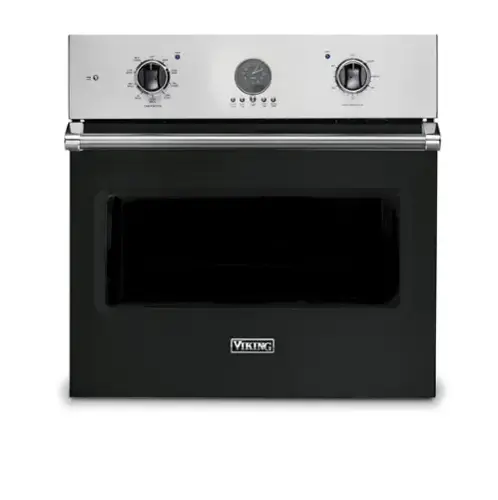 Front. Viking - 30"W 4.7 cu ft Viking Professional 5 Series Built-In SingleTrue Convection Wall Oven - Antique Bronze - Antique Bronze.