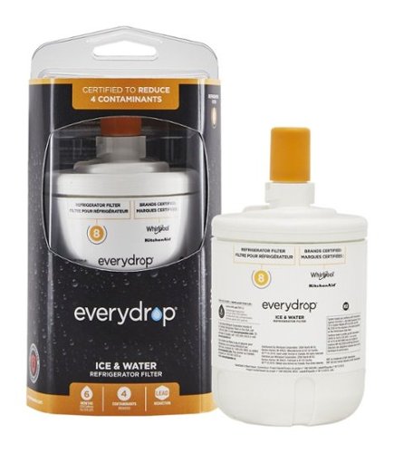  Whirlpool - EveryDrop 8 Ice and Water Filter - White