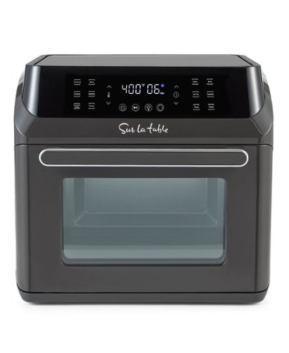 Sur La Table - Multifunctional Air Fryer Oven 16 Quart - Pepper Black-Front_Standard 