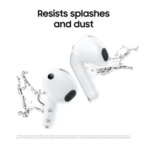 Samsung Galaxy Buds4 Wireless Earbud Headphones - White BUY ONLINE