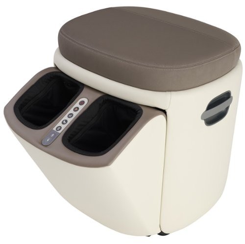 Human Touch Reveal Ottoman Massager - Cream SHOP ONLINE