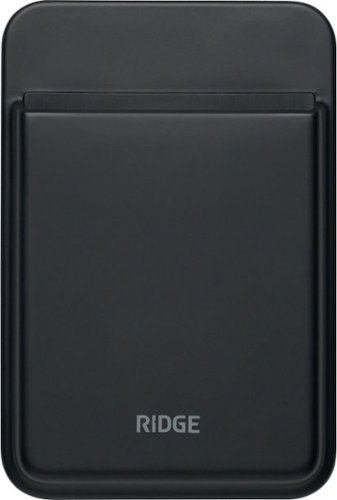 The Ridge Wallet - Magsafe Cardholder - Matte - Black