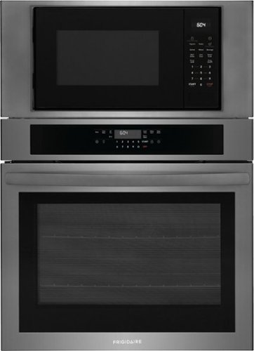 Frigidaire - 30" Microwave Combination Oven - Black Stainless Steel