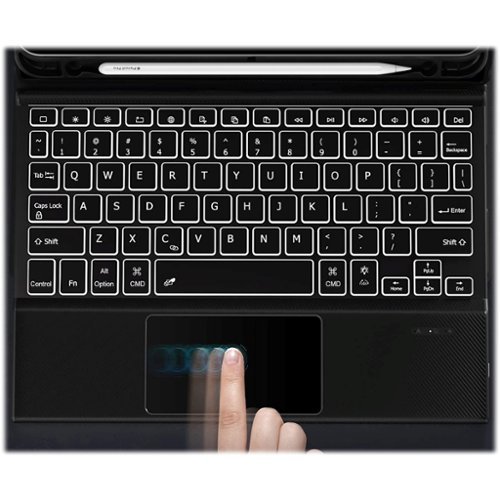 SaharaCase Navigate Series Keyboard Case with Track Pad for Apple iPad Air 13'' M3/M2 - Black BUY ONLINE