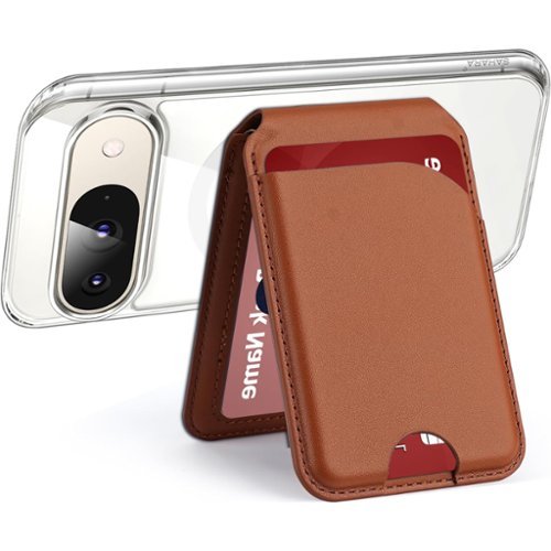 SaharaCase Venture Series Wallet Case for Google Pixel 9/9 Pro - Clear/Desert Brown WORLDWIDE DELIVERY