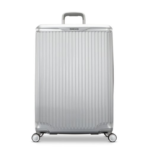 Samsonite - Silhouette 18 31" Expandable Spinner Suitcase - Metallic Silver