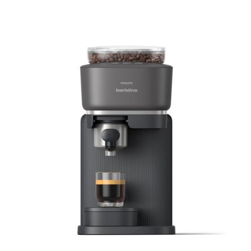  Philips - Baristina Automatic Espresso Machine - Black