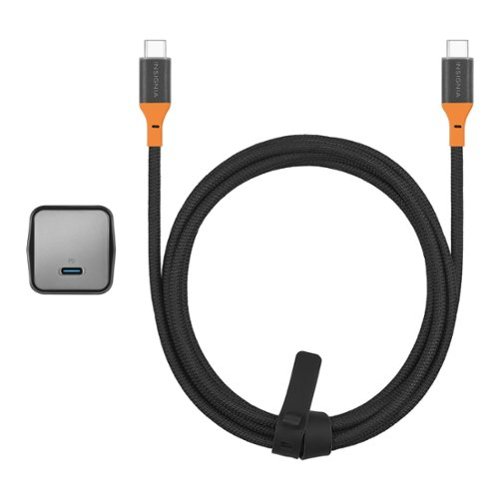 Insignia™ 45W Compact Wall Charging Kit for USB-C Smartphones, Tablets and More - Dark Gray BUY IN UK