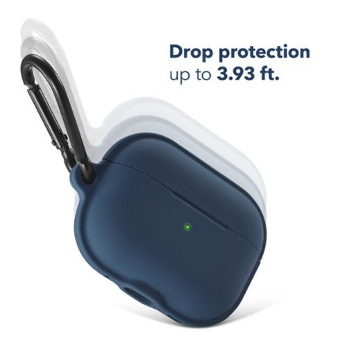 Insignia™ Case + Cleaning Tool for Apple AirPods Pro 1st and 2nd Generation - Blue GLOBAL SHIPPING