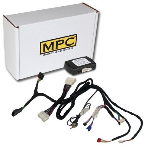 MPC - Plug-n-Play Remote Start For 2013-2018 Lexus ES350. Uses Your OEM Fobs|3x Lock - Black-Front_Standard 