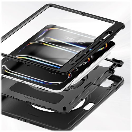 SaharaCase Raider Series Heavy-Duty Case with Hand Strap for Apple iPad Pro (M4) 13 2024 - Scorpion Black WHERE TO BUY