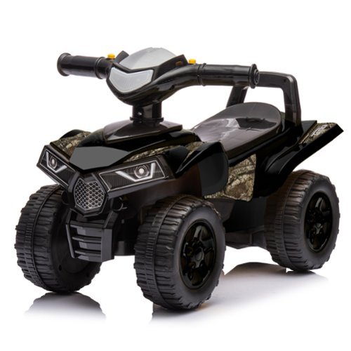 Tonka RealTree: Quad Push Car - Black - Foot-To-Floor Ride-On Toy,12mo+ WORLDWIDE DELIVERY