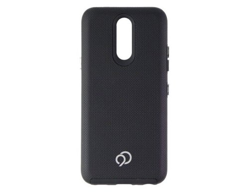  Nimbus9 - Latitude Dual-Layer Leatherette Case for LG K40 - Black