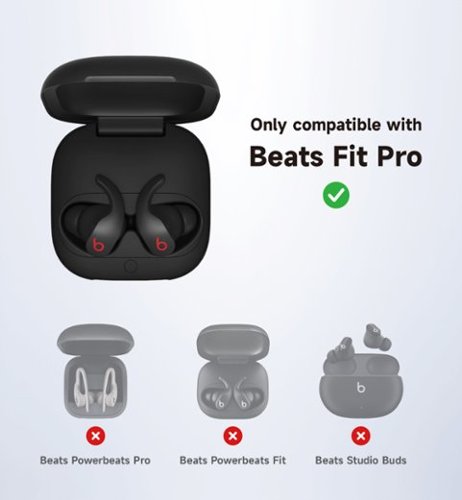 SURITCH Case for Beats Fit Pro Earbuds, Shock Absorbing Protective