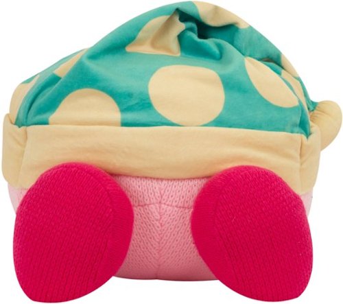 TOMY Nuiguru Knit - Sleeping Kirby 15 Plush WORLDWIDE DELIVERY